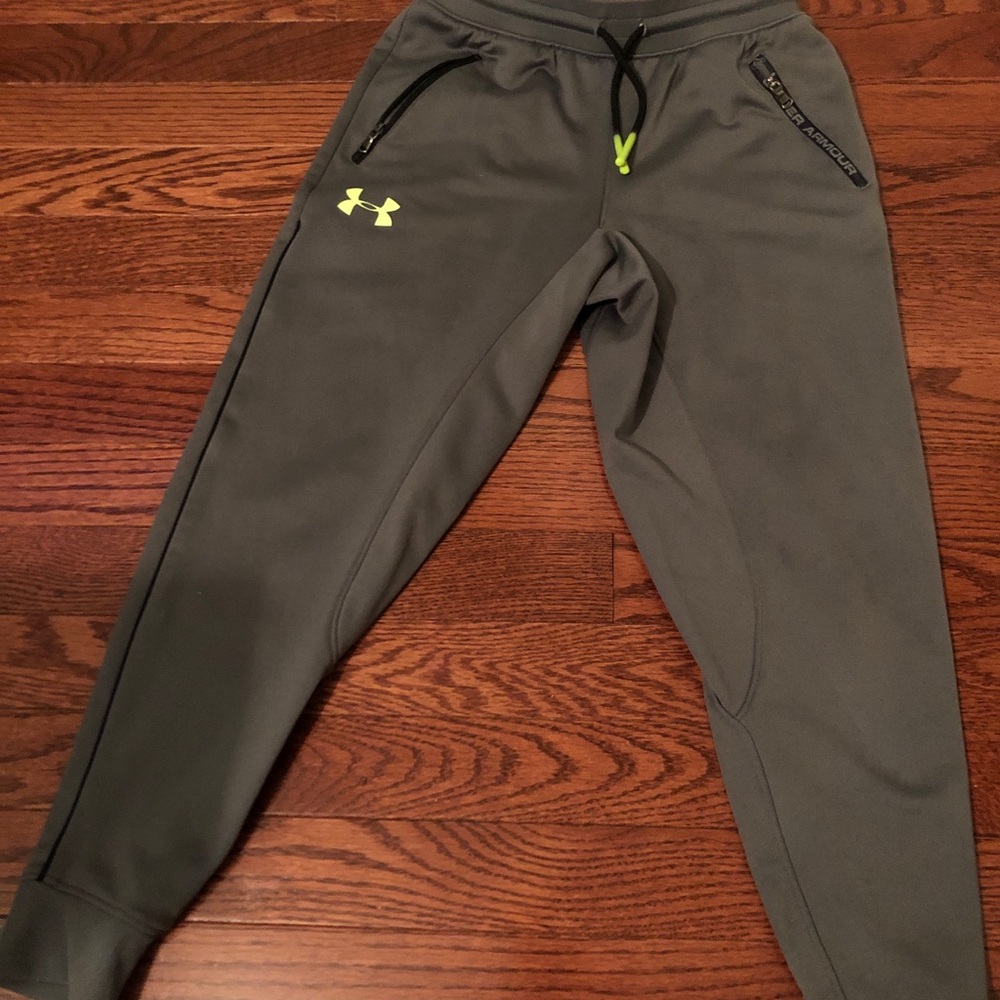 Under Armour Pants, Grey, Youth Small